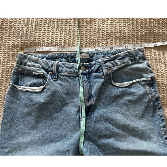Good‎ American Distressed Good Girlfriend Jeans 12/31 - Picture 5 of 7